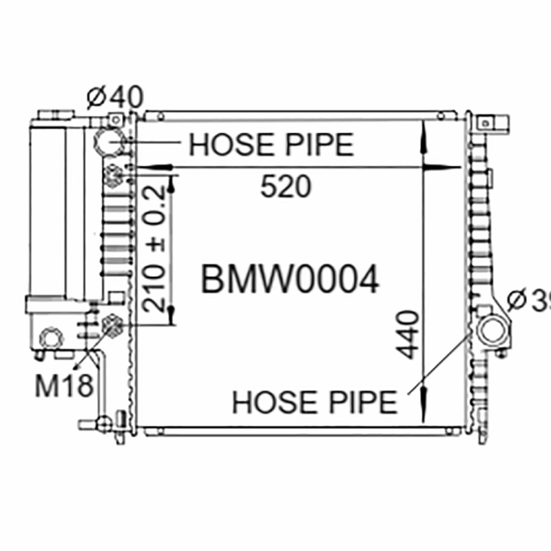 BMW 5 Series [518i / 520i / 525i] E34 1988-1996