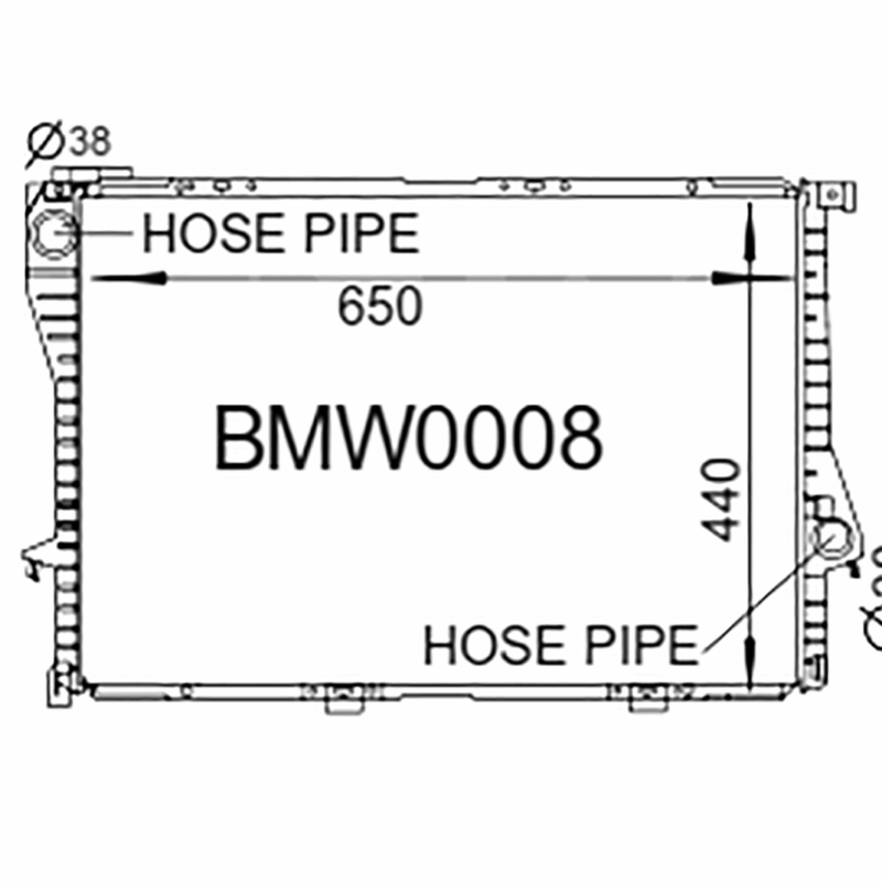 BMW 5 Series E39, 7 Series E38 & Z8 E52 1998-2003 [Clip-on]