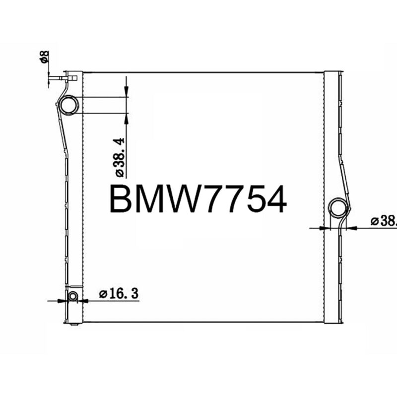 BMW X5 E70 [3.0si 6Cyl / 4.8si V8] Petrol 2007-2009 [Single Heater Pipe]