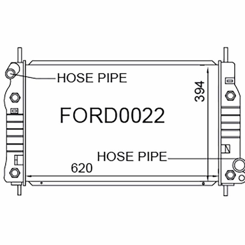Ford Mondeo FD & GD Petrol 1992-2000 [Twin Cooler]
