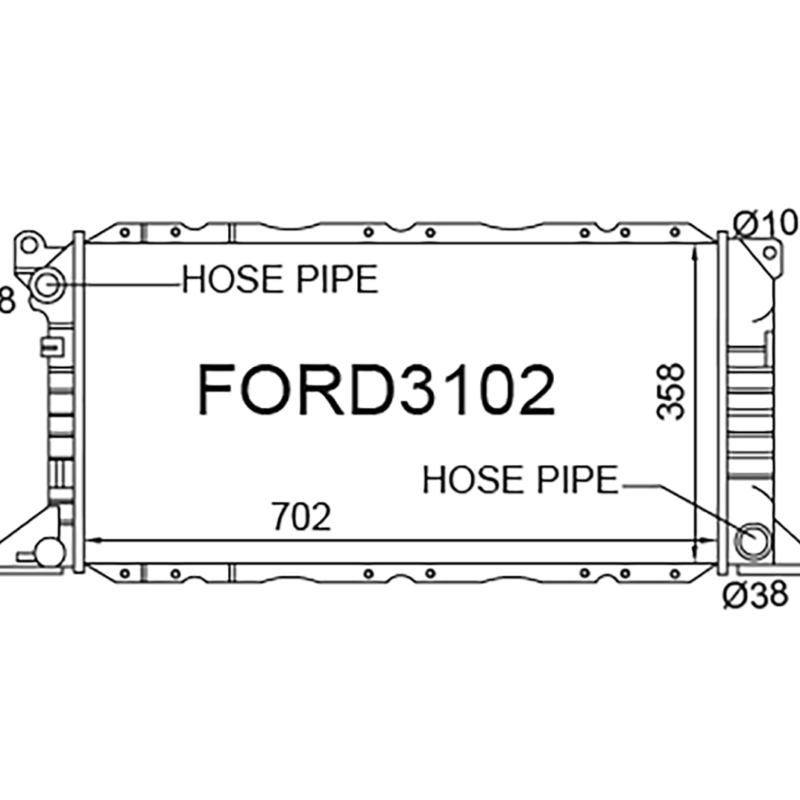 Ford Transit EY 2.5L Turbo Diesel 1994-2003 [Wide]