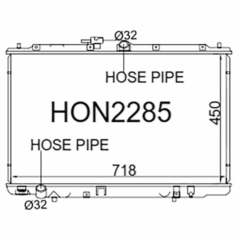 Honda Odyssey RA6 / RA7 / RA8 / RA9 V6 Petrol 1999-2003 [Short Core]