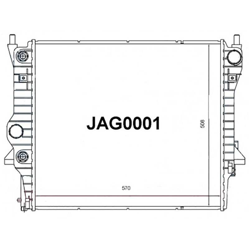 Jaguar S-Type / XF [X250] / XJ [X350] 2000-2015 [Narrow]