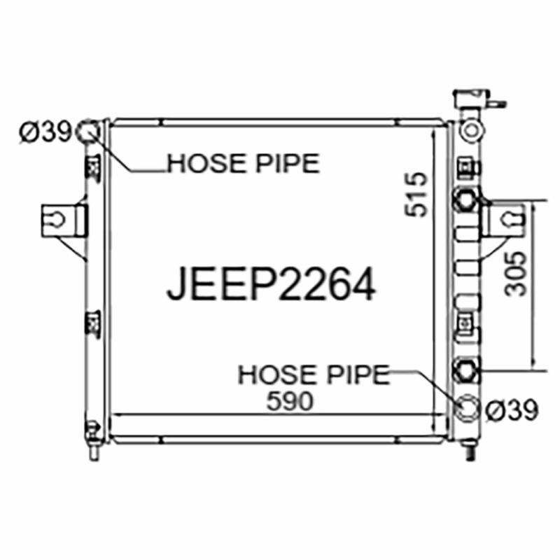 Jeep Grand Cherokee WJ 4.7L V8 Perol 2001-2005 [Short]