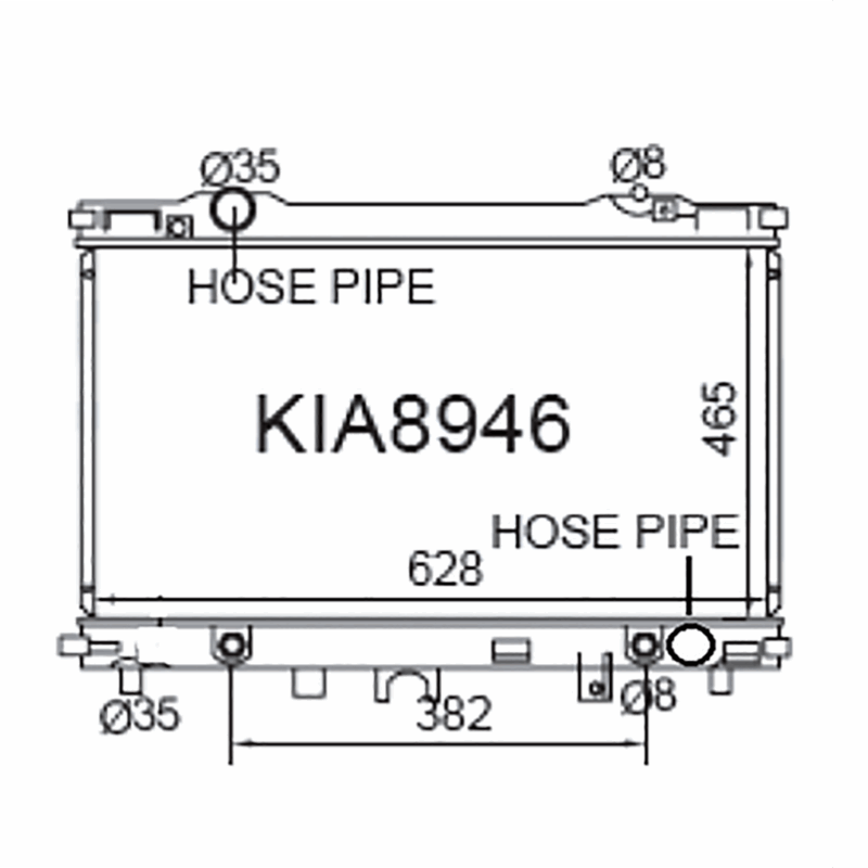 Kia Sorento JC 2.5L Diesel 2002-2007