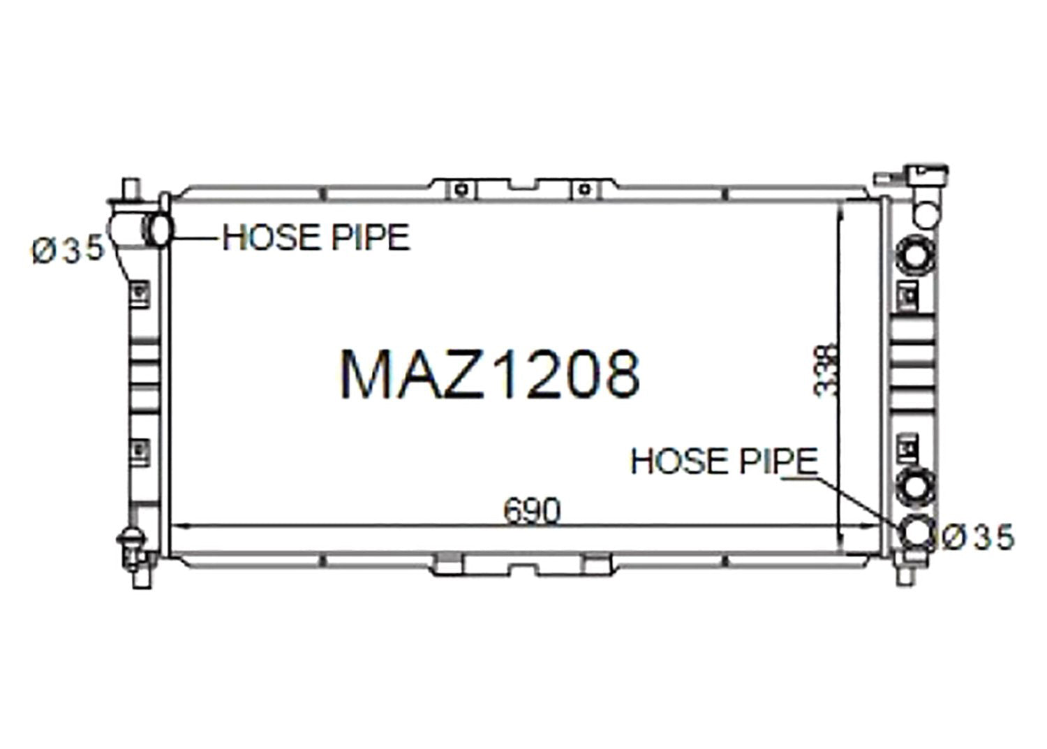 Ford Telstar AX / AY 2.0L Petrol 1991-1997