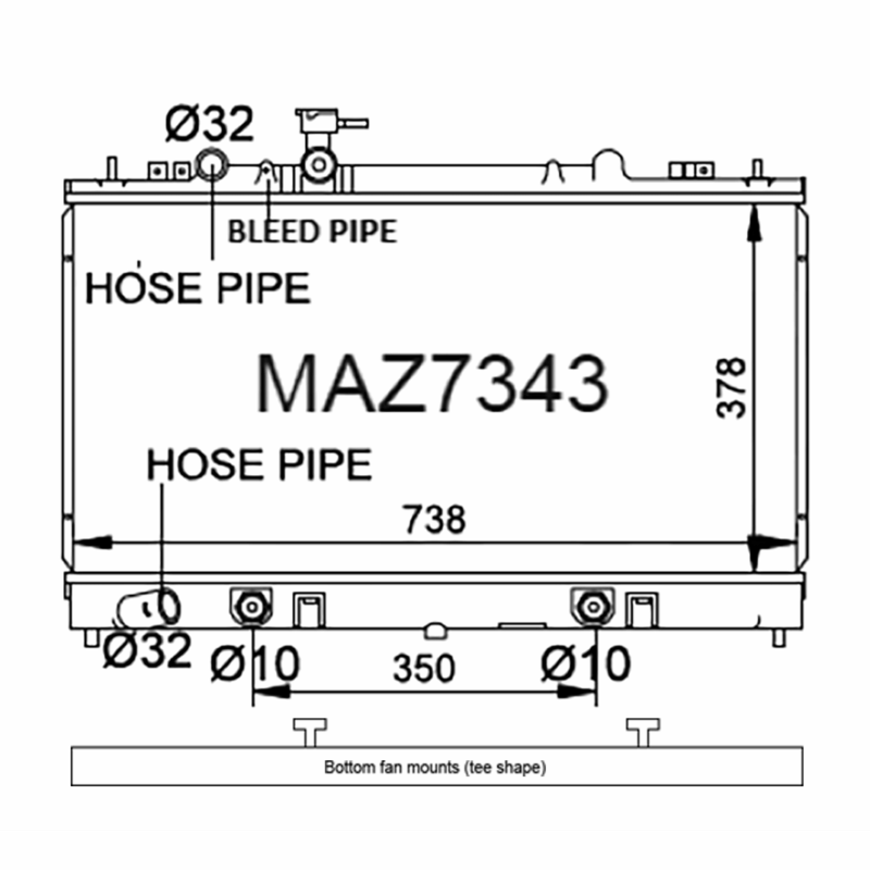 Mazda 6 / Atenza GG 1.8L & 2.0L / GH 2.0L 2005-2012 [With Bleed Pipe]