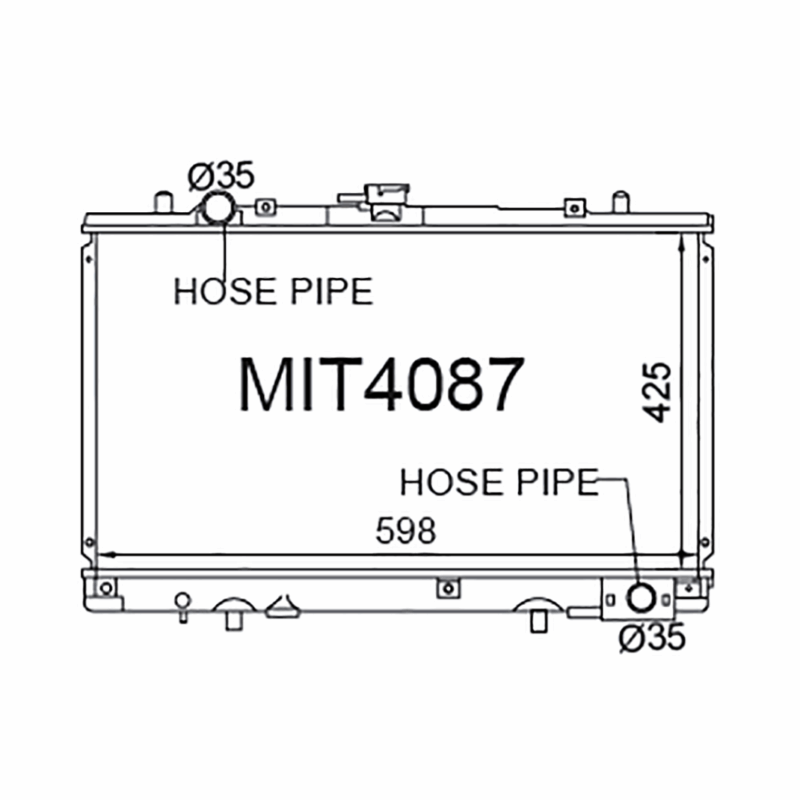Mitsubishi Triton / L200 MK 2.8L Diesel 1996-2003 [Straight Pipe]