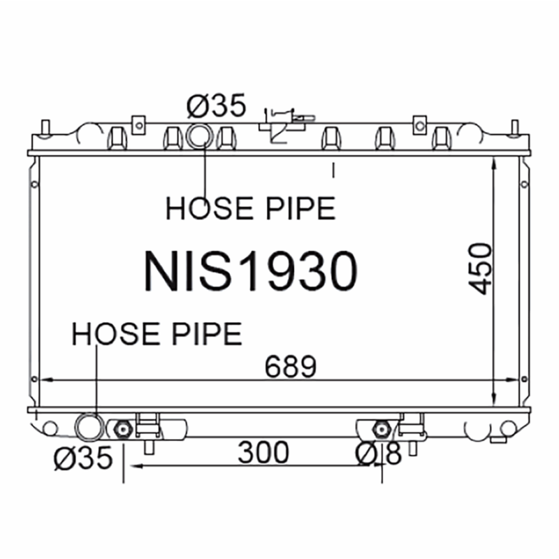 Nissan Serena C24 / NV200 M20 / X-Trail T30 1999-2007 [26mm]