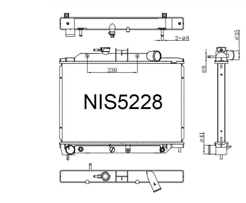 Isuzu Como I 3.0L Diesel 2001-2012 [41mm Lower Pipe]