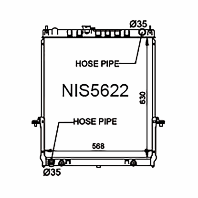 Nissan Patrol / Safari GU Y61 3.0L Diesel 2002-2016 [No Bleed Pipe]