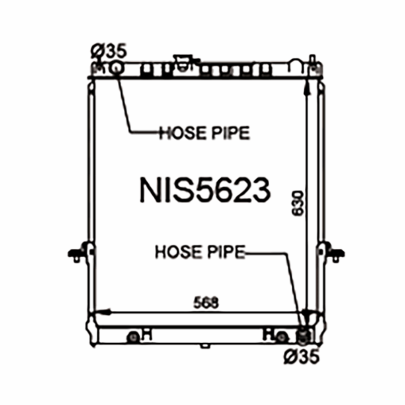 Nissan Patrol / Safari GU Y61 4.8L Petrol 2002-2016 [No Bleed Pipe]