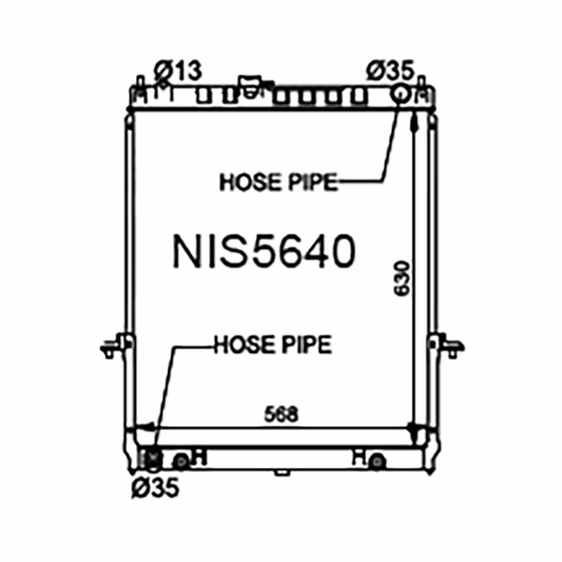 Nissan Patrol / Safari GU Y61 4.2L Diesel 2002-2016 [With Bleed Pipe]