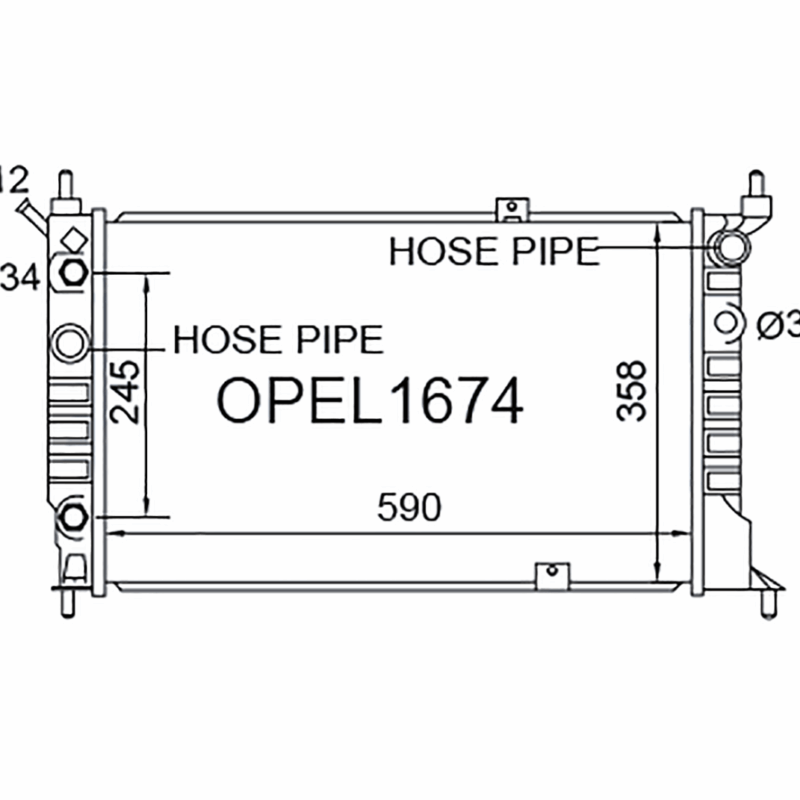 Holden / Opel Astra F [T92] Petrol 1991-1998 [Wide Core]