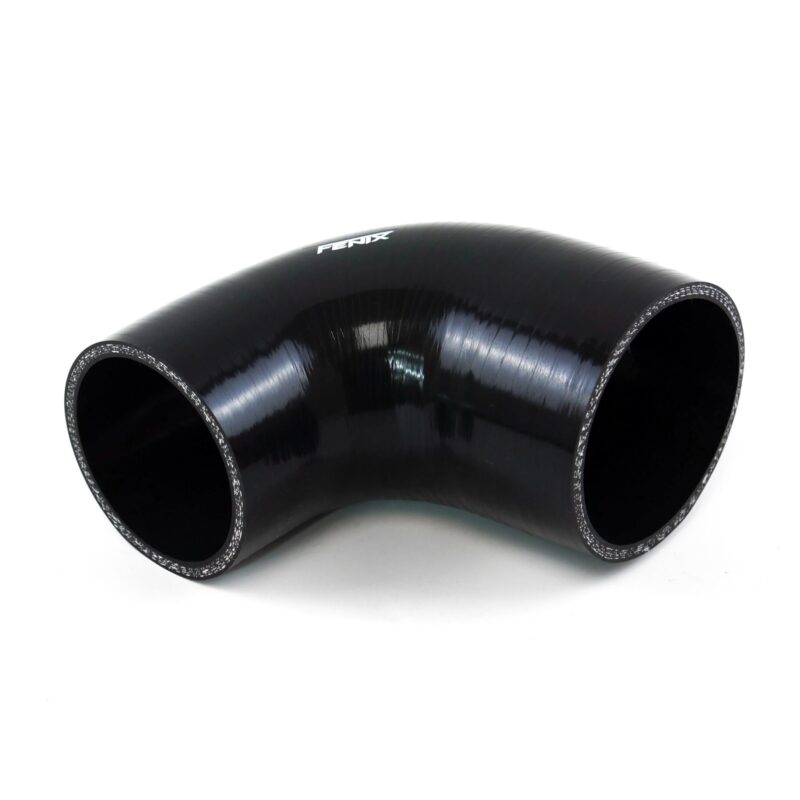 2.5" - 3.0" / 63mm - 76mm Silicone Hose Elbow Reducer - 90°