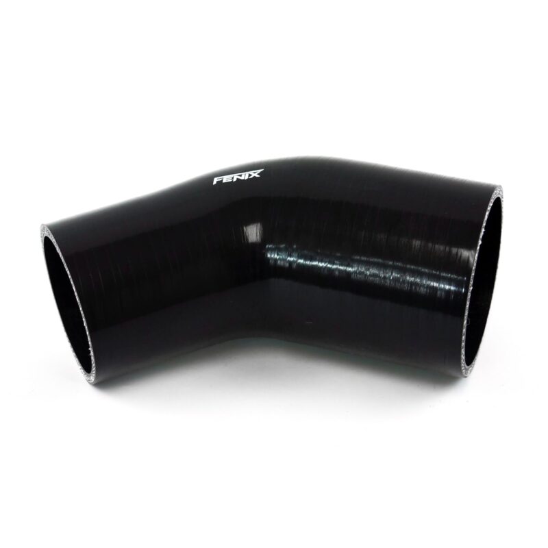 2.5" - 3.0" / 63mm - 76mm Silicone Hose Elbow Reducer - 45°