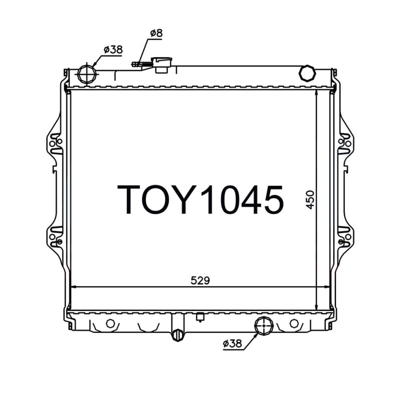 Toyota Hilux KDN165 2.5L Diesel 2001-2005