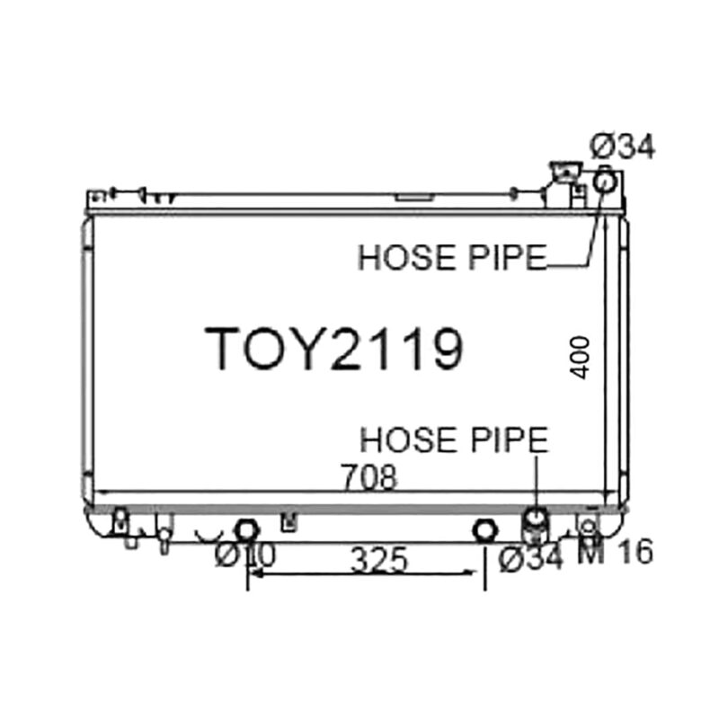 Toyota Mark II / Verossa / Blit JZX110 2.5L Petrol 2000-2007