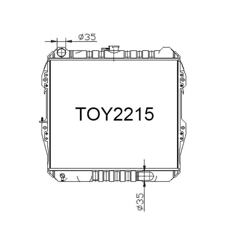 Toyota Hilux RN90 / RN100 2.4L Petrol 1988-1997