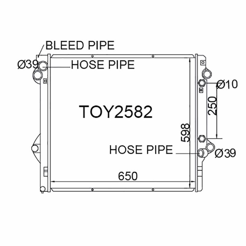 Toyota Land Cruiser Prado J120 3.0L Diesel 2002-2009 [No Cap]