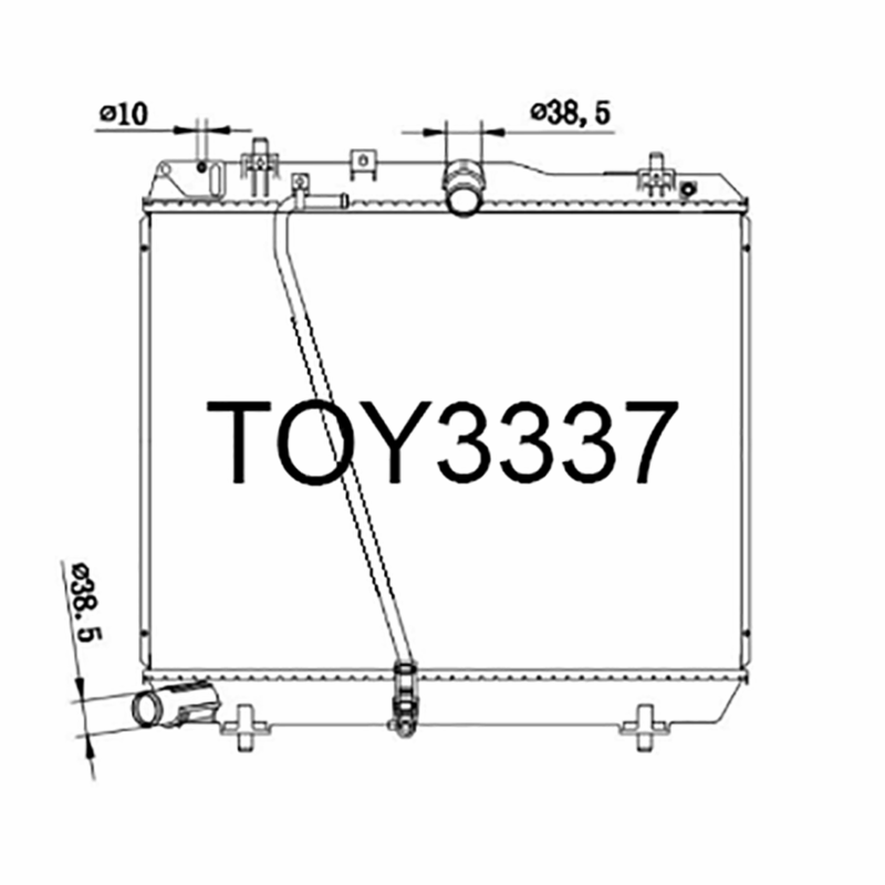 Toyota Hiace KDH200 3.0L Diesel 2010-2019 [With Bleed Pipe]